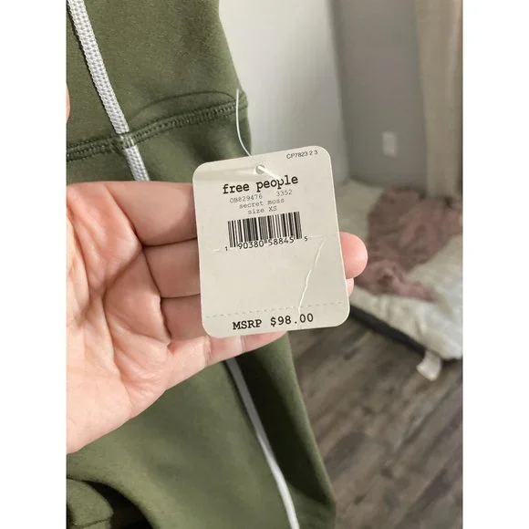 NWT-Free People- FP Movement "Youre a Peach" legging-Full Length-XS-Retails: $98 - Picture 4 of 4